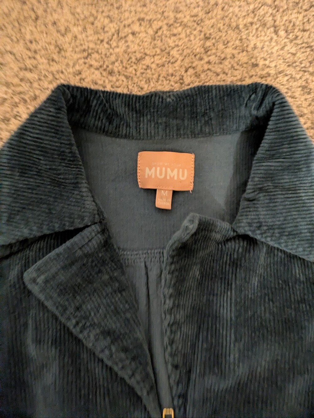 Show Me Your Mumu Outlaw Jade Corduroy Dress - Picture 9 of 9